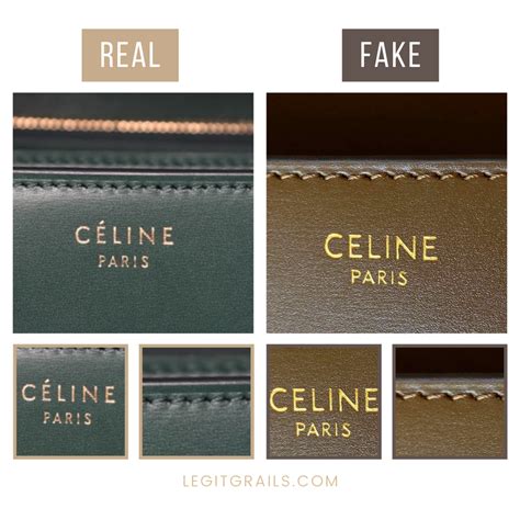 celine box fake vs real|authentic or fake celine bags.